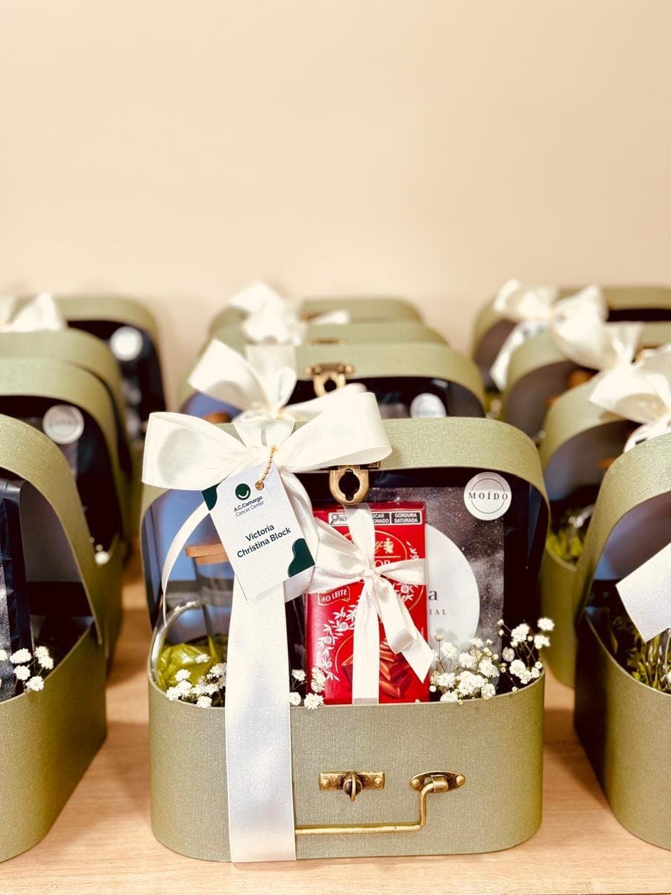 Maleta Vintage com Café Gourmet