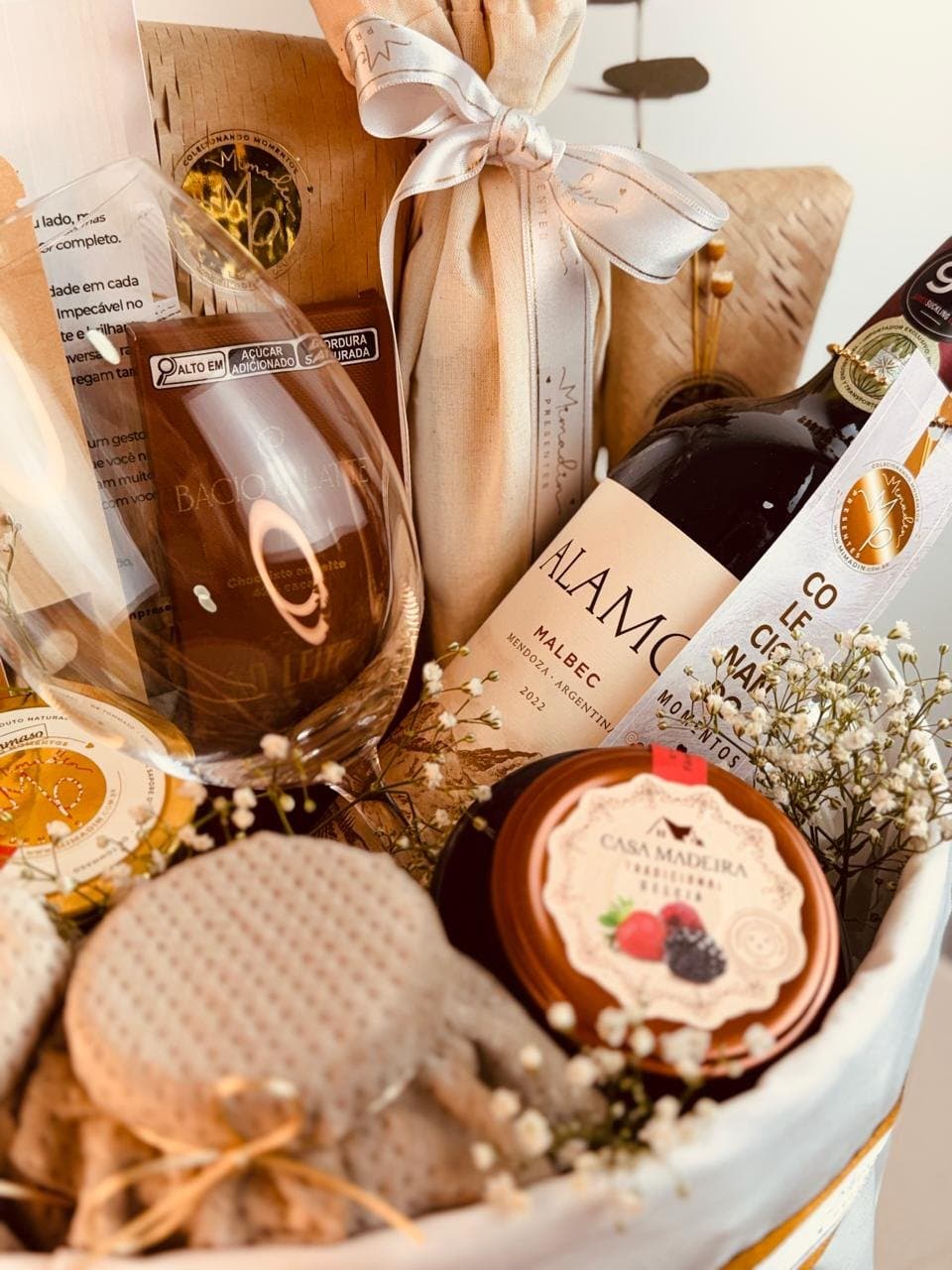 Cesta de Vinho Master 3