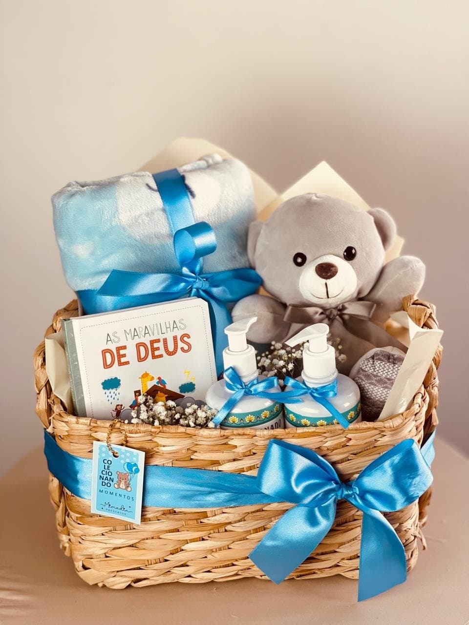 Cesta Bebê Pequeno Tesouro