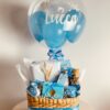 Cesta Bebe a bordo com fralda pampers