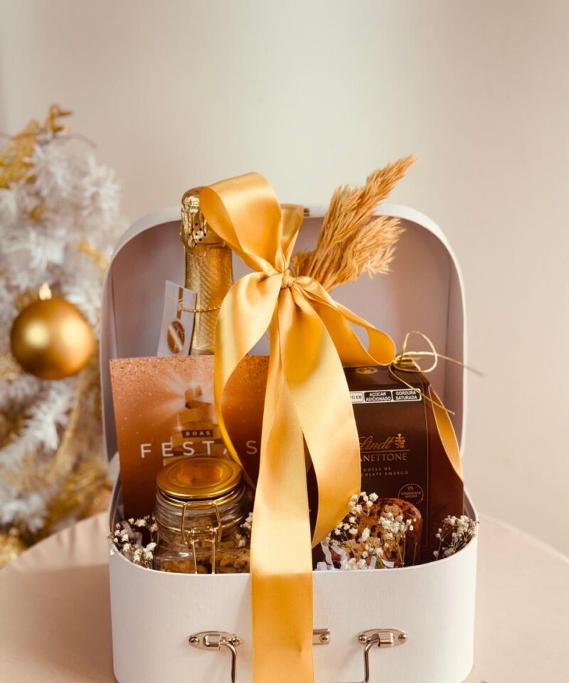 Presente Fim de Ano com Maleta Vintage